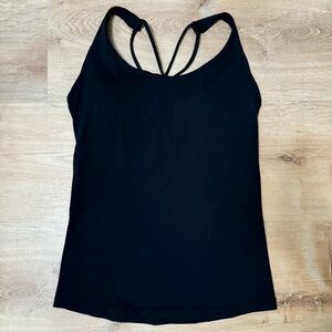 Prana Black Strappy Everyday Tank Top